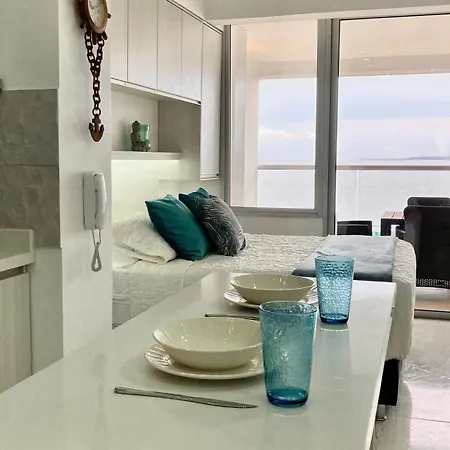Frente Al Mar + Piscina + Balcon Privado 727 Apartment *