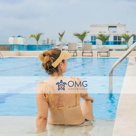 Frente Al Mar + Piscina + Balcon Privado 727 Apartment Cartagena