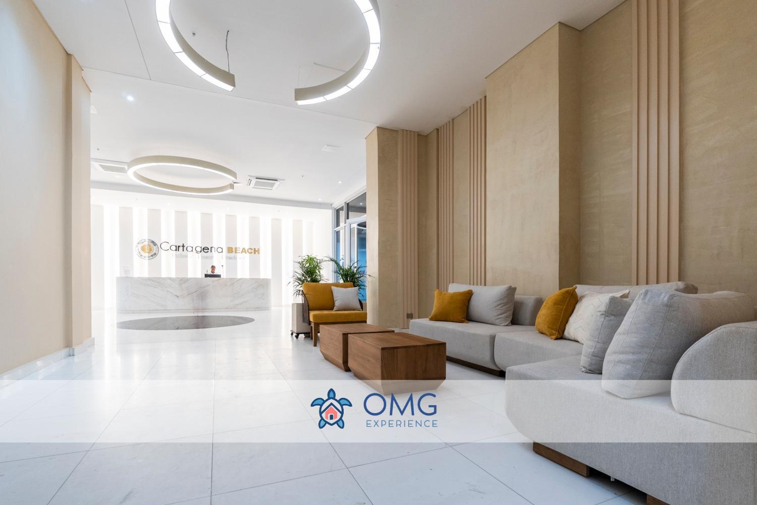 Cb727 | Frente Al Mar Con Piscina Y Balcón Privado * Cartagena