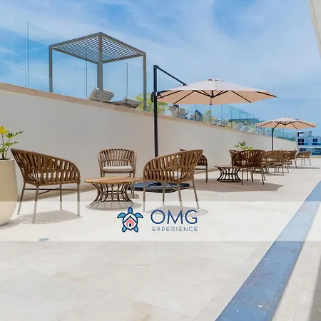 Apartamento Cb727 | Frente Al Mar Con Piscina Y Balcón Privado Cartagena